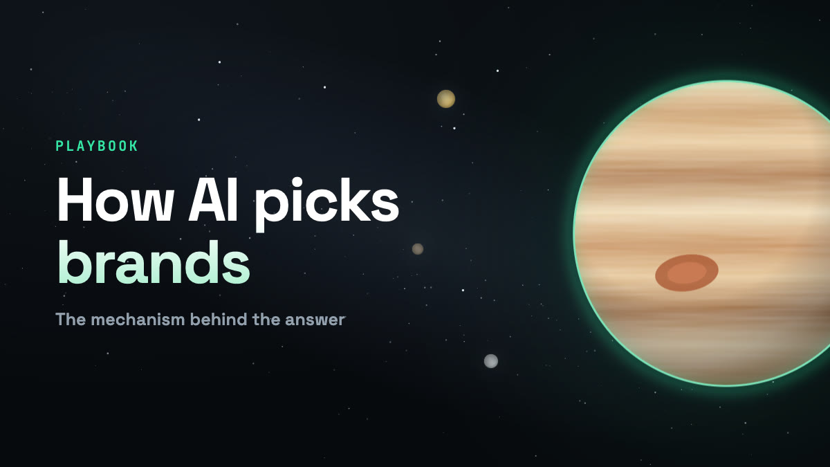 How AI answer engines decide which brands to recommend