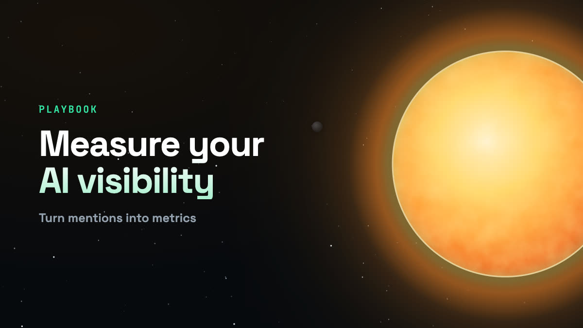 How to measure your brand's AI visibility